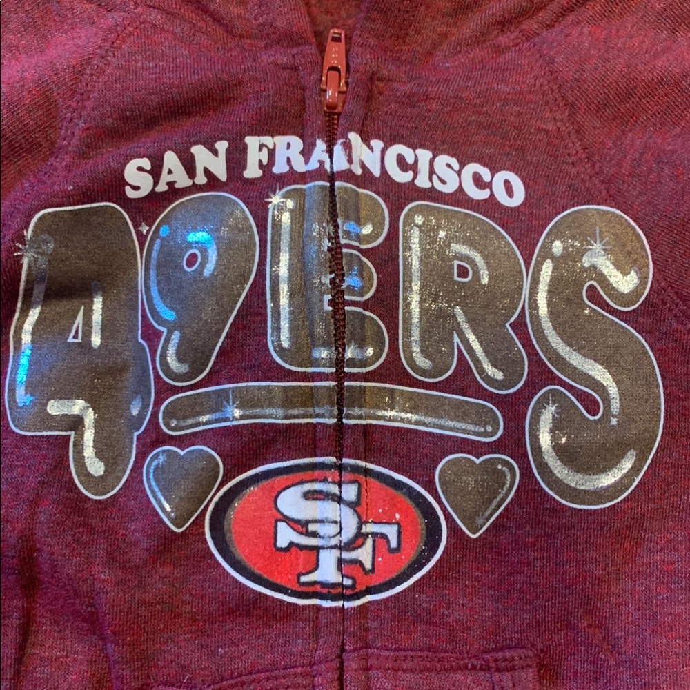 Vintage 49ner Girl Sweater - Picture 3 of 8